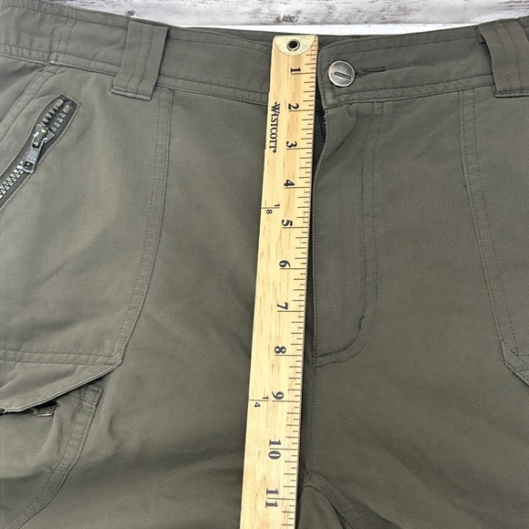 Columbia Titanium Men's Convertible Pants 36x30 Green Cargo Hiking Nylon Outdoor - Picture 6 of 13